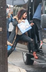 CONSTANCE WU on the Set of Hustlers in New York 03/21/2019