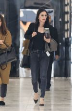 COURTENEY COX and AMANDA ANKA Shopping at Saint Laurent in Beverly Hills 03/21/2019