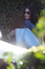 COURTENEY COX and ISLA FISHER at Cecconi