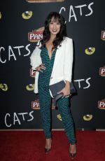 COURTNEY REED at Cats Opening Night Performance in Hollywood 02/27/2019