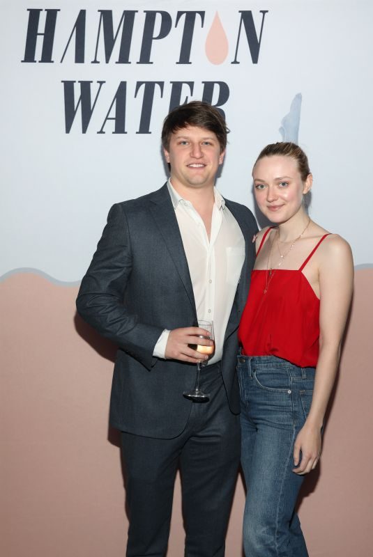 DAKOTA FANNING at Hampton Water Rose Celebrates LA Launch in West Hollywood 03/28/2019