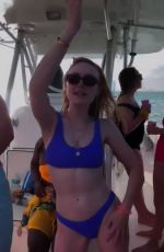DAKOTA FANNING in Bikini with Friends at a Boat in Miami 03/09/2019 - Instagram Pictures