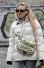 DAKOTA FANNING Out Shopping in New York 03/22/2019