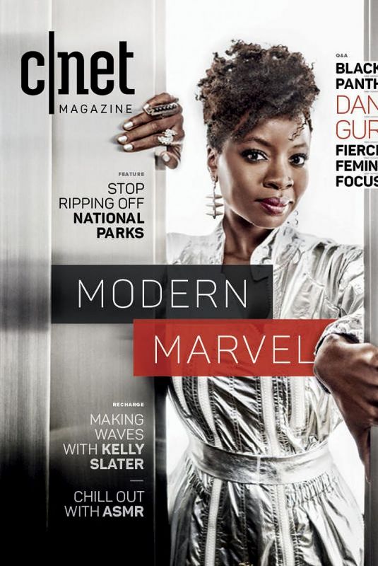 DANAI GURIRA in Cnet Magazine, Spring 2019