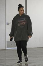 DEMI LOVATO Leaves a Gym in Los Angeles 02/28/2019