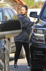 DEMI LOVATO Leaves a Gym in Los Angeles 02/28/2019