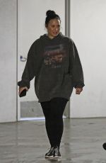 DEMI LOVATO Leaves a Gym in Los Angeles 02/28/2019