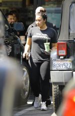 DEMI LOVATO Leaves a Gym in Los Angeles 03/26/2019