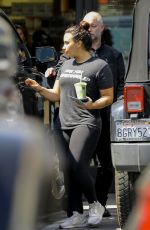 DEMI LOVATO Leaves a Gym in Los Angeles 03/26/2019