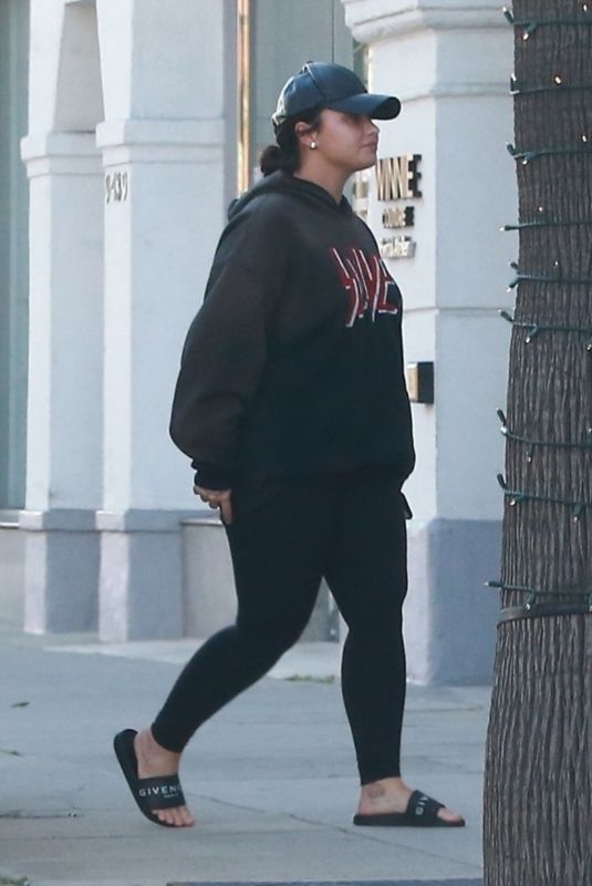 DEMI LOVATO Out Shopping in Beverly Hills 03/15/2019