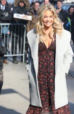 DENISE RICHARDS Arrives at Good Morning America in New York 03/05/2019