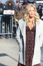 DENISE RICHARDS Arrives at Good Morning America in New York 03/05/2019