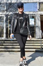 DENISE VAN OUTEN Leaves Ray Darcy Radio Show in Dublin 03/29/2019