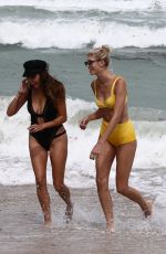 DEVON WINDSOR in Bikini at a Beach in Miami 03/28/2019