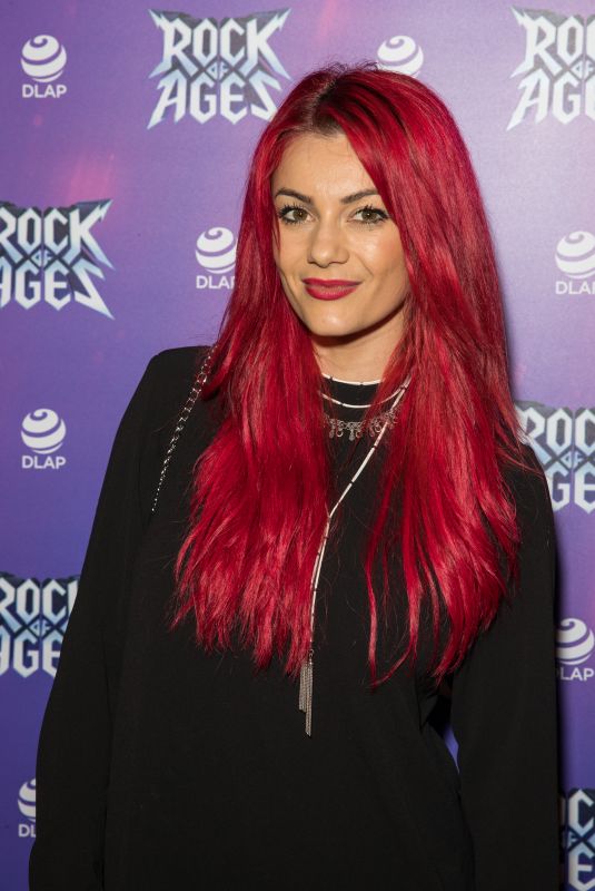 DIANNE BUSWELL at Rock of Ages Press Night in London 02/26/2019