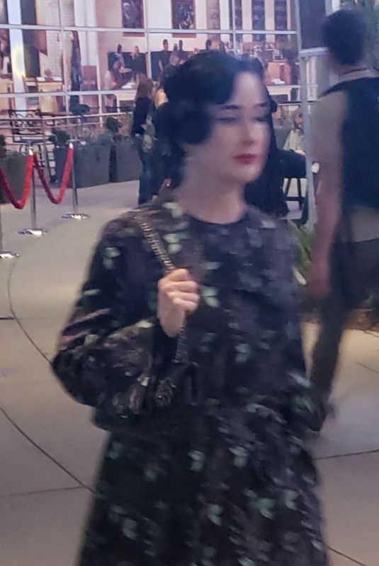 DITA VON TEESE Arrives at Arclight in Hollywood 03/18/2019