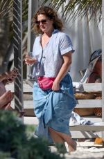 DREW BARRYMORE on Vacation in Tulum 03/17/2019