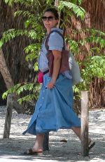 DREW BARRYMORE on Vacation in Tulum 03/17/2019