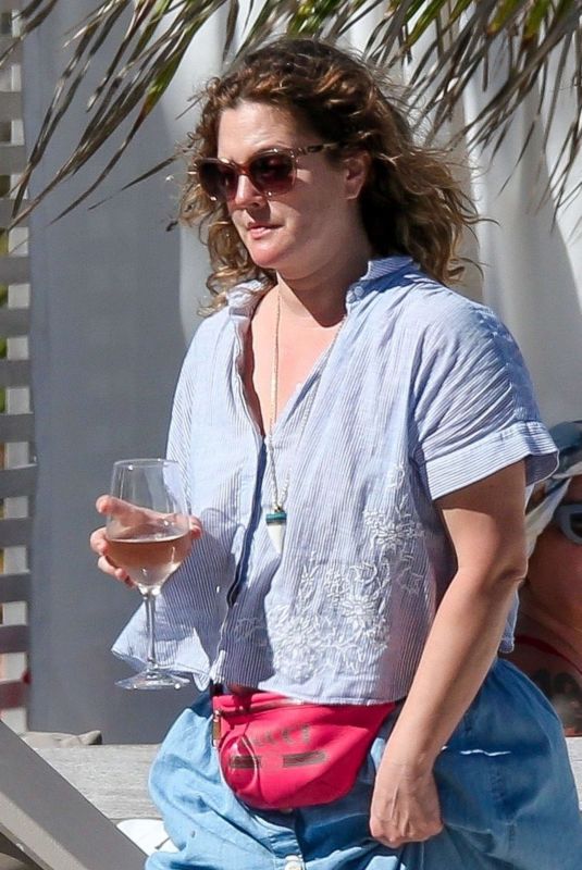 DREW BARRYMORE on Vacation in Tulum 03/17/2019