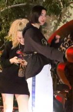 DUA LIPA Out for Dinner in Los Feliz 03/16/2019