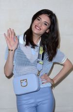 ELEONORE SARRAZIN Out at Paris Fashion Week 02/27/2019