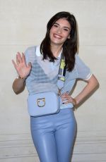 ELEONORE SARRAZIN Out at Paris Fashion Week 02/27/2019