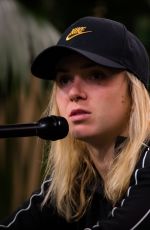 ELINA SVITOLINA at 2019 Indian Wells Masters 1000 Press Conference 03/15/2019