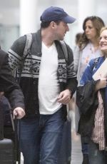 ELISABETH MOSS Arrives at Airport in Toronto 03/12/2019
