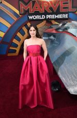 ELIZABETH HENSTRIDGE at Captain Marvel Premiere in Hollywood 03/04/2019
