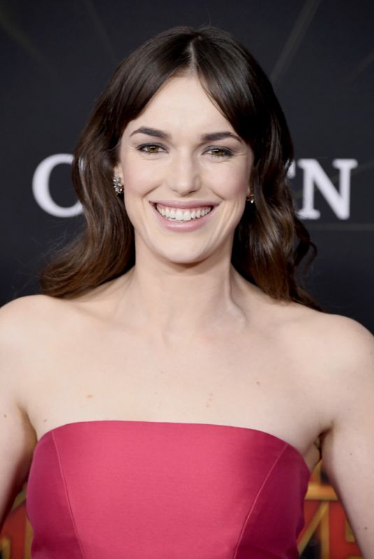 ELIZABETH HENSTRIDGE at Captain Marvel Premiere in Hollywood 03/04/2019