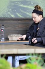 ELIZABETH OLSEN Out for Lunch in Los Angeles 03/14/2019