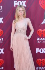 ELLE FANNING at Iheartradio Music Awards 2019 in Los Angeles 03/14/2019