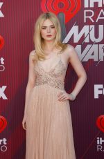 ELLE FANNING at Iheartradio Music Awards 2019 in Los Angeles 03/14/2019