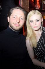 ELLE FANNING at Miu Miu Dinner in Paris 03/05/2019