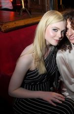 ELLE FANNING at Miu Miu Dinner in Paris 03/05/2019