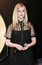 ELLE FANNING at Miu Miu Twist Launch in Shanghai 03/26/2019