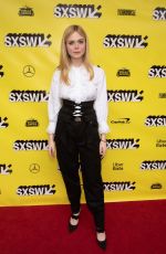 ELLE FANNING at Teen Spirit Premiere at SXSW Festival in Austin 03/12/2019