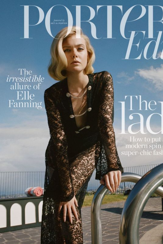 ELLE FANNING for Porter Edit, March 2019