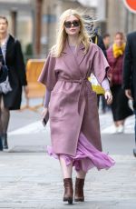 ELLE FANNING Out and About in Paris 03/02/2019