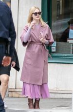 ELLE FANNING Out and About in Paris 03/02/2019