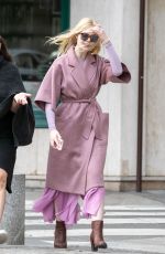 ELLE FANNING Out and About in Paris 03/02/2019