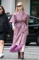 ELLE FANNING Out and About in Paris 03/02/2019