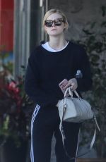 ELLE FANNING Out in Los Angeles 03/07/2019