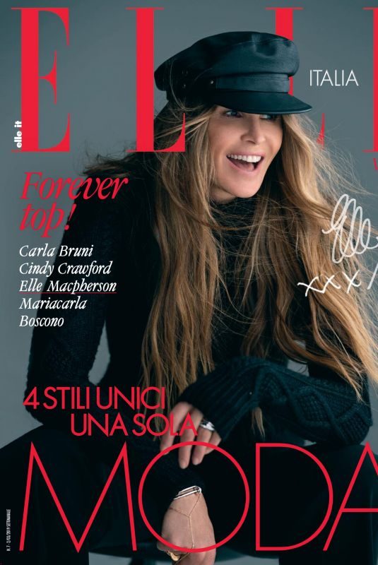 ELLE MACPHERSON in Elle Magazine, Italy March 2019