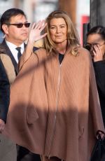 ELLEN POMPEO Arrives at Jimmy Kimmel Live in Los Angeles 02/28/2019