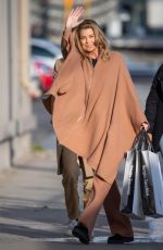 ELLEN POMPEO Arrives at Jimmy Kimmel Live in Los Angeles 02/28/2019