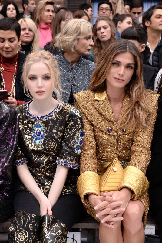 ELLIE BAMBER at Chanel Show at Paris Fashion Week 03/05/2019