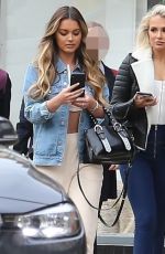 ELLIE BROWN and STEPHANIE LAM Out for Ice Cream in Cheshire 03/21/2019