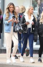 ELLIE BROWN and STEPHANIE LAM Out for Ice Cream in Cheshire 03/21/2019