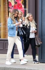 ELLIE BROWN and STEPHANIE LAM Out for Ice Cream in Cheshire 03/21/2019
